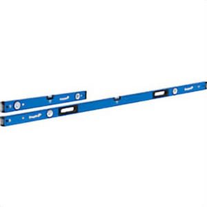 Empire® EM75JAMB True Blue® E75 Magnetic Box Level Jamb Set, 32 in, 78 in L, 3 Vials, Aluminum