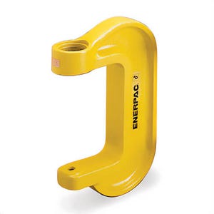 Enerpac® A220 C-Clamp Press, 20 ton Capacity, 8.38 in with dia Max Work, 11.88 in H Max Work, 2-3/4 in Base, Hydraulic Power