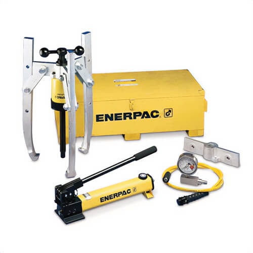 Enerpac® BHP551G BHP Series Hydraulic Grip Puller Set, 50 ton, 7,850 psi Operating, 1-5/8-5.5 UNS Connection