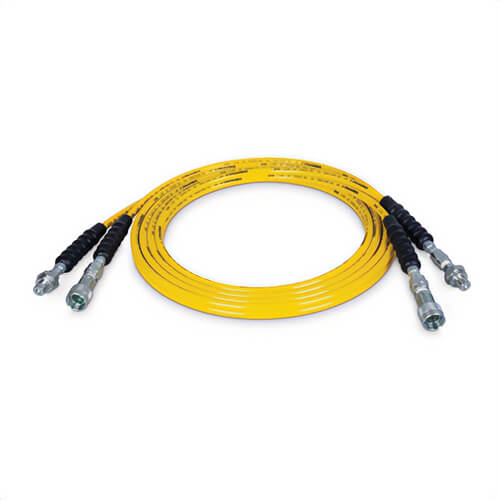 Enerpac® CH720MC CHMC Series Twin Hose, 20 ft L, 10,000 psi Working