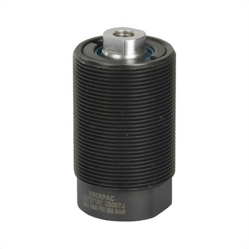 Enerpac® CST27152 Threaded Hydraulic Cylinder, 15 mm Stroke Length, 26.9 kN, Single-Acting, Spring Return Function