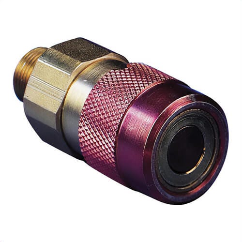 Enerpac® FR400 High Flow Female Half Flush-Face Hydraulic Coupler, 3/8 in Nominal, Female NPTF End Style, Domestic