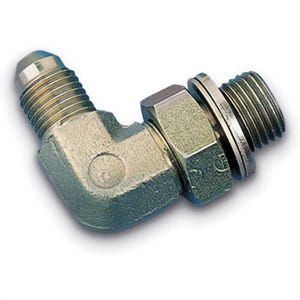 Enerpac® FZ2082 High Pressure Elbow to Tube End Fitting, 3/8 x 1/4 in Nominal, MNPT x Tube End Style, Domestic