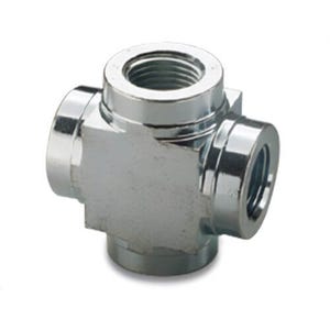 Enerpac® FZ1613 High Pressure Fitting, Cross, 10,000 psi Maximum Operating Pressure