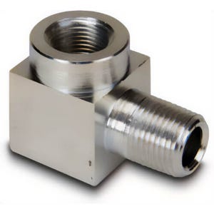 Enerpac® FZ1616 High Pressure Fitting, Street Elbow, 10,000 psi Maximum Operating Pressure