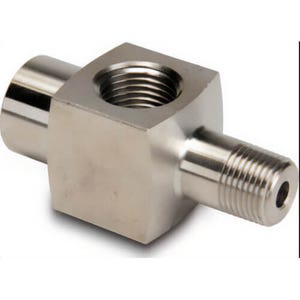 Enerpac® GA1 Gauge Adaptor, 1/2 in NPT Gauge Port, 10,000 psi, 3/8 in NPTF