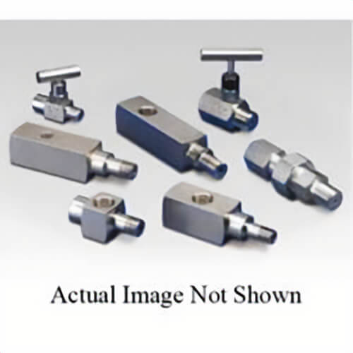 Enerpac® GA-2 GA Series Gauge Adaptor, 3/8 in FNPT, 700 Bars Pressure, 1/2 in Port Gauge, for Use with GA Series Pressure Gauges