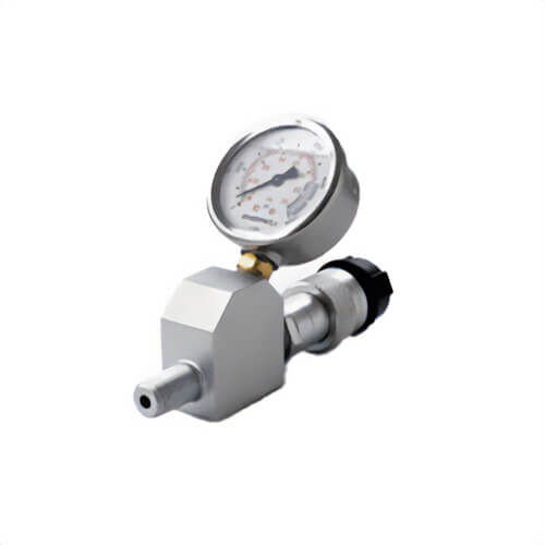 Enerpac® GA45GC Gauge Adaptor Assembly, 3/8 in FNPT, 0 to 10,000 psi, for Use with GA Series Pressure Gauges, Stainless Steel