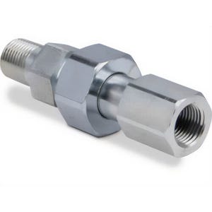 Enerpac® GA918 Gauge Swivel Adapter, 1/2 in NPTF Nominal, Female x Male End Style, Domestic