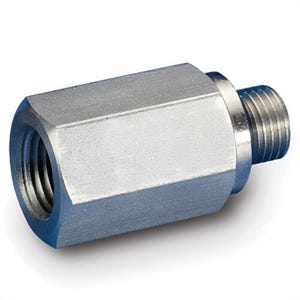 Enerpac® GS3 Gauge Snubber Valve, for use with G Series Hydraulic Pressure Gauge, 1/4 in NPTF Gauge Port