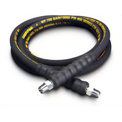 Enerpac® H9330 Heavy-duty Rubber High Pressure Hydraulic Hose, 0.38 in Internal dia, 30 ft, H900 Series