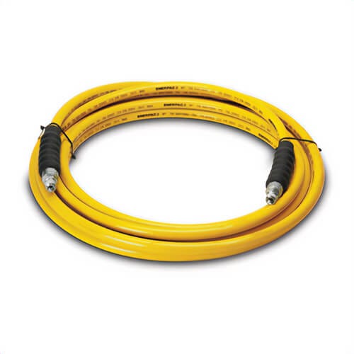 Enerpac® H7330 H700 Series High Pressure Hydraulic Hose, 3/8 in Nominal, NPTF End Style, 30 ft L, 10,000 psi, Thermoplastic
