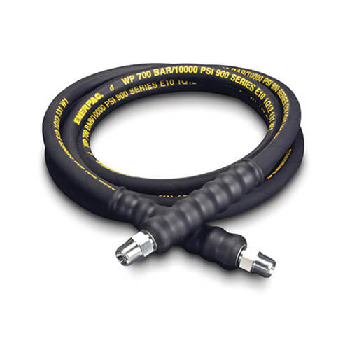 Enerpac® H9320 Heavy-duty Rubber High Pressure Hydraulic Hose, 20 ft, 0.38 in Internal dia