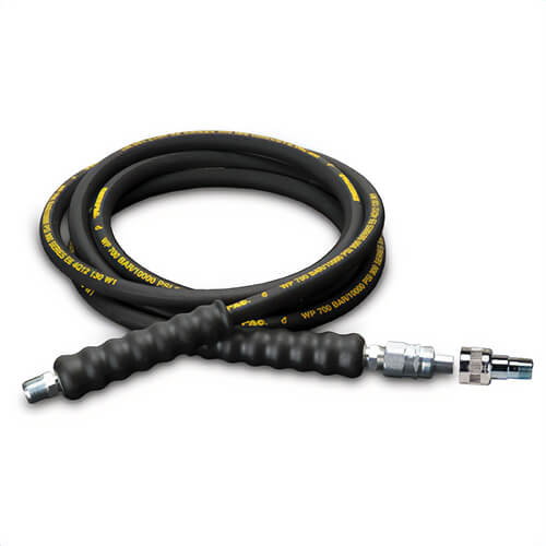 Enerpac® HA9210B Heavy Duty High Pressure Hydraulic Hose, 3/8 in Nominal, NPTF x C604 End Style, 10 ft L, 10,000 psi Working