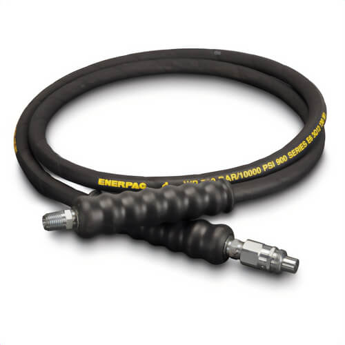 Enerpac® HB9206Q H900 Heavy Duty High Pressure Hydraulic Hose, 1/4 in Nominal, NPTF End Style, 6 ft L, 10,000 psi Working
