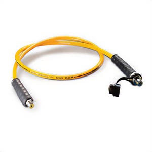 Enerpac® HC7203 High Pressure Hydraulic Hose H700 Series, 3/8 in Nominal, NPTF x CH604 End Style, 3 ft L, 10,000 psi Working