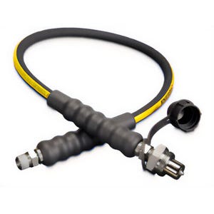 Enerpac® HC9203 Heavy-duty Rubber High Pressure Hydraulic Hose 3ft, 0.25 in Internal dia