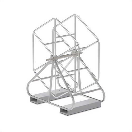 Enerpac® HT15200HRS HT-HRS Series Hose Reel and Stand with 200 ft Hose, 21,750 psi Working, Stainless Steel