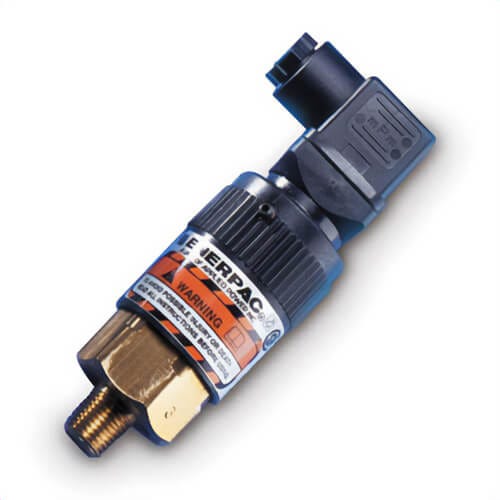 Enerpac® IC30 Electrical Pressure Switch, 500 to 7,500 psi Pressure, 500 to 3,500 psi Differential, #4 Connection, 2 % Accuracy