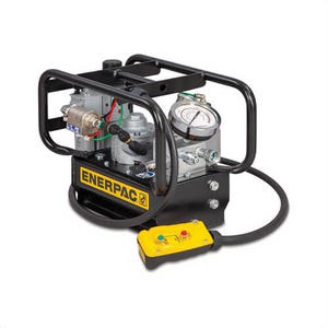 Enerpac® LA2504TX-QR LAT Series 2-Speed Lightweight Air Hydraulic Torque Wrench Pump, 25 in³/min Air Flow