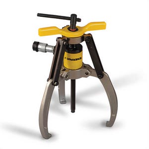Enerpac® LGH314 Lock Grip Hydraulic Puller 3-Jaw with Hydraulic Cylinder, 14 ton, 10,150 psi Operating, Bare Tool
