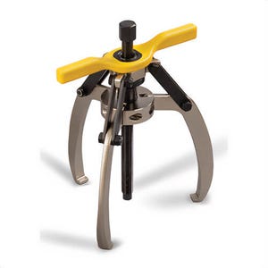 Enerpac® LGM306 Mechanical Lock Grip Puller, 6 ton Capacity, 3 Jaws, Lock-On Jaw, 5.59 in Reach, 7.32 in Spread