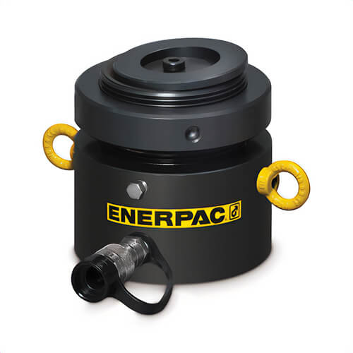 Enerpac® LPL1002 Low Height, Lock Nut Hydraulic Cylinder 113 ton, 1.97 in Stroke