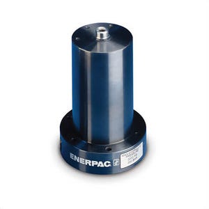 Enerpac® MPFC210V Collet-Lok® Lower Flange Mounted Push Cylinder, 15.2 mm Stroke Length, 22.2 kN