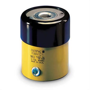 Enerpac® MRH20 Hollow Plunger Hydraulic Cylinder, 0.33 in Stroke Length, 4,000 lb