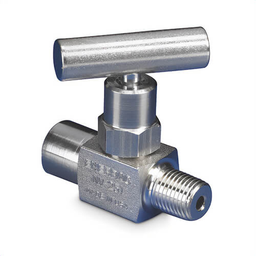 Enerpac® NV251 Gauge Shut-Off Valve, 1/4 in NPTF Port, 10,000 psi Pressure