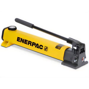 Enerpac® P202 Lightweight Hydraulic Hand Pump 2-Speed, 55 in³ Tank, 0.151 in³ Flow Rate