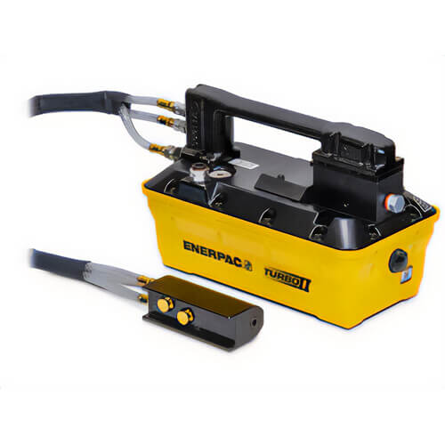 Enerpac® PARG1102N Turbo II Air Powered Hydraulic Pump, Pendant Controlled Actuator, 8 scfm Air Flow, 3/8-18 NPTF Fluid Port
