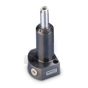 Enerpac® PLSD121 Lower Flange Mounted Solid Plunger Straight Hydraulic Pull Cylinder, 1.1 in Length Stroke