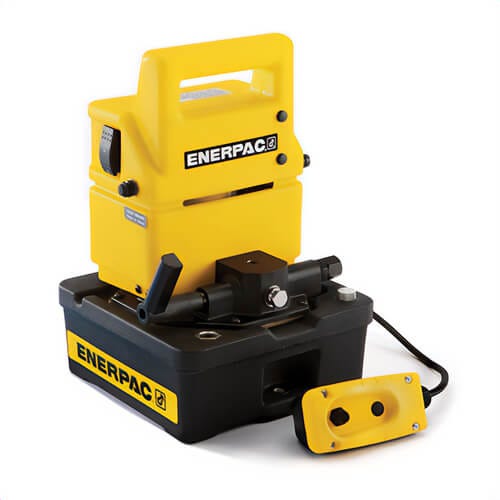 Enerpac® PUD1300B Two Speed, Economy Electric Hydraulic Pump, 3/2 Solenoid Valve, 115V, for use with Single-Acting Cylinders