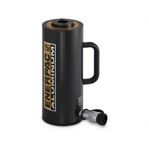 Enerpac® RACH3010 Aluminum Hollow Plunger Hydraulic Cylinder, 39.6 ton, 9.84 in Stroke, 7 - 9.99 in Stroke Range