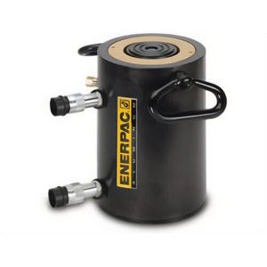 Enerpac® RAR1008 Capacity 100 ton, 7.87 in Stroke, Double-Acting, Aluminum Hydraulic Cylinder