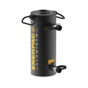 Enerpac® RARH6010 Double-Acting Hydraulic Return Hollow Plunger Hydraulic Cylinder, 66.81 ton Advance, 29.65 ton Retract Capacity