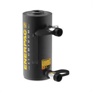 Enerpac® RARH3010 Double-Acting Hydraulic Return Hollow Plunger Hydraulic Cylinder, 40.3 ton Advance, 21 ton Retract Capacity