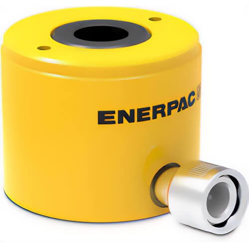 Enerpac® RCH120 Single-Acting, Hollow Plunger Hydraulic Cylinder 13.8 ton, 0.31 in Stroke