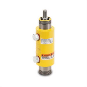Enerpac® RD46 General Purpose Solid Plunger Hydraulic Cylinder, 6.13 in Stroke Length, 4 ton Advance, 2 ton