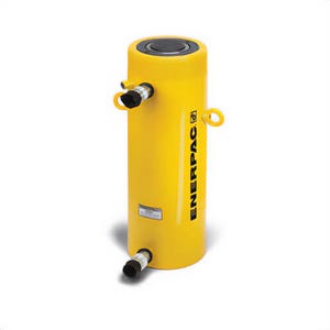 Enerpac® RR506 Double-Acting General Purpose Hydraulic Return Solid Plunger Hydraulic Cylinder, 55.3 ton Advance