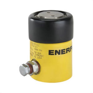 Enerpac® RW101 General Purpose Solid Plunger Hydraulic Cylinder, 0.99 in Stroke Length, 11,180 lb