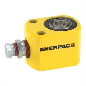 Enerpac® RW50 General Purpose Solid Plunger Block Hydraulic Cylinder, 0.62 in Stroke Length, 4,970 lb