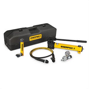Enerpac® SCR55TB Hydraulic Cylinder and Hand Pump Set 5 ton, 5 in Stroke