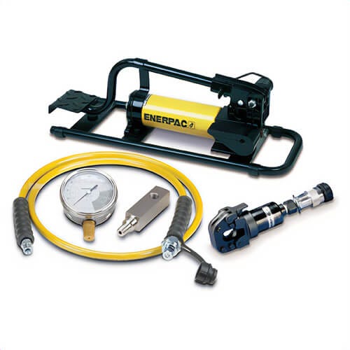 Enerpac® STC1250FP STC Series Self-Contained Hydraulic Cutter Set, 20 ton Cutting, 10,000 psi Operating