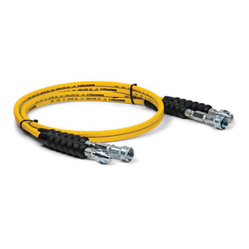 Enerpac® THQ702T Twin Torque Wrench Hose, 10,000 psi, 6.5 ft