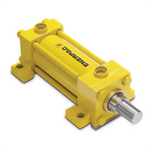 Enerpac® TRFM1506 Double-Acting Hydraulic Return Solid Plunger Tie Rod Cylinder, 8,850 lb Advance, 4,900 lb Retract Capacity