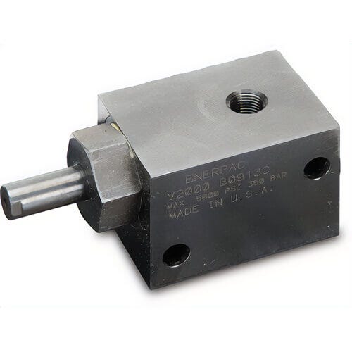Enerpac® V2000 Sequence Valve, 250 in³/min Maximum Oil Flow, Oil ports 1/8 in - 27 NPT