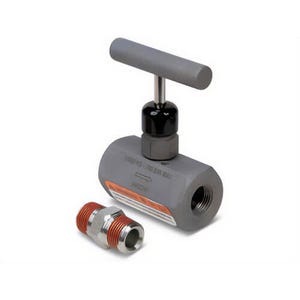 Enerpac® V5B Inline System Valve, Needle, 3/8 in FNPT Nominal, 10000 psi Pressure, Steel Body