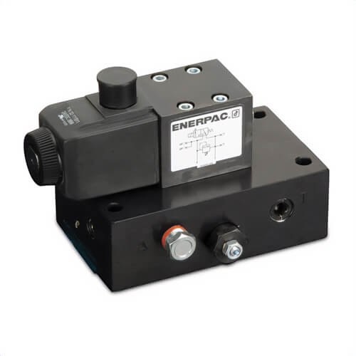 Enerpac® VE32D Pump Mounted Directional Control Valve 2-Position, 10,000 psi Pressure, 4.5 GPM Flow Rate, 3-Way